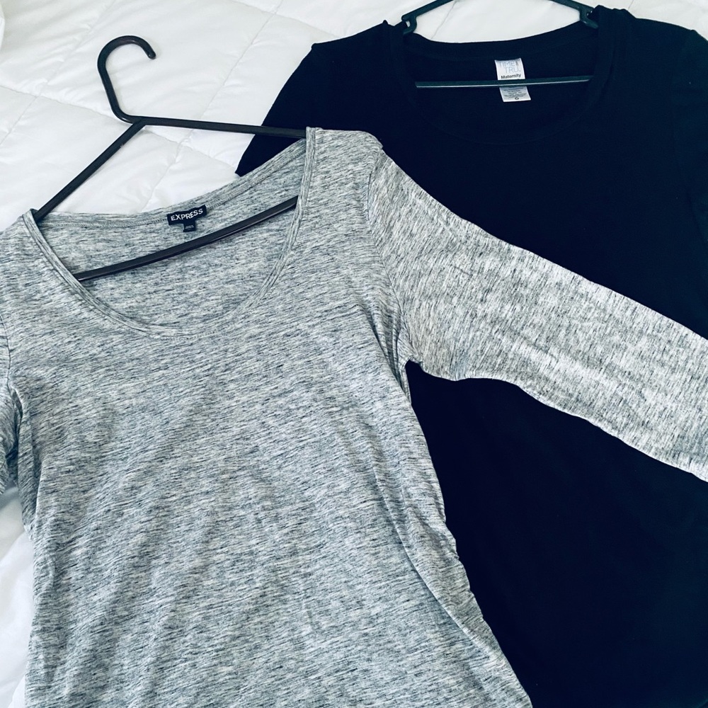 Two new maternity dresses
